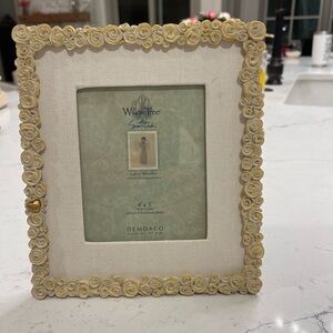Willow Tree Tan Rose Picture Frame
